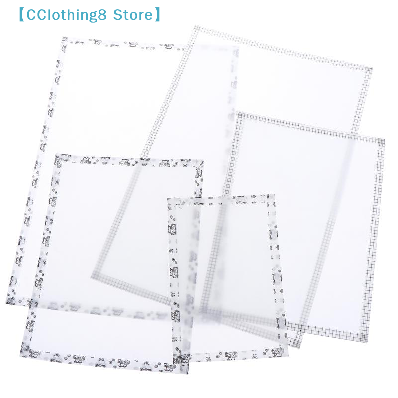 Interfacing Iron On - Lot de 5 tapis de cuisson