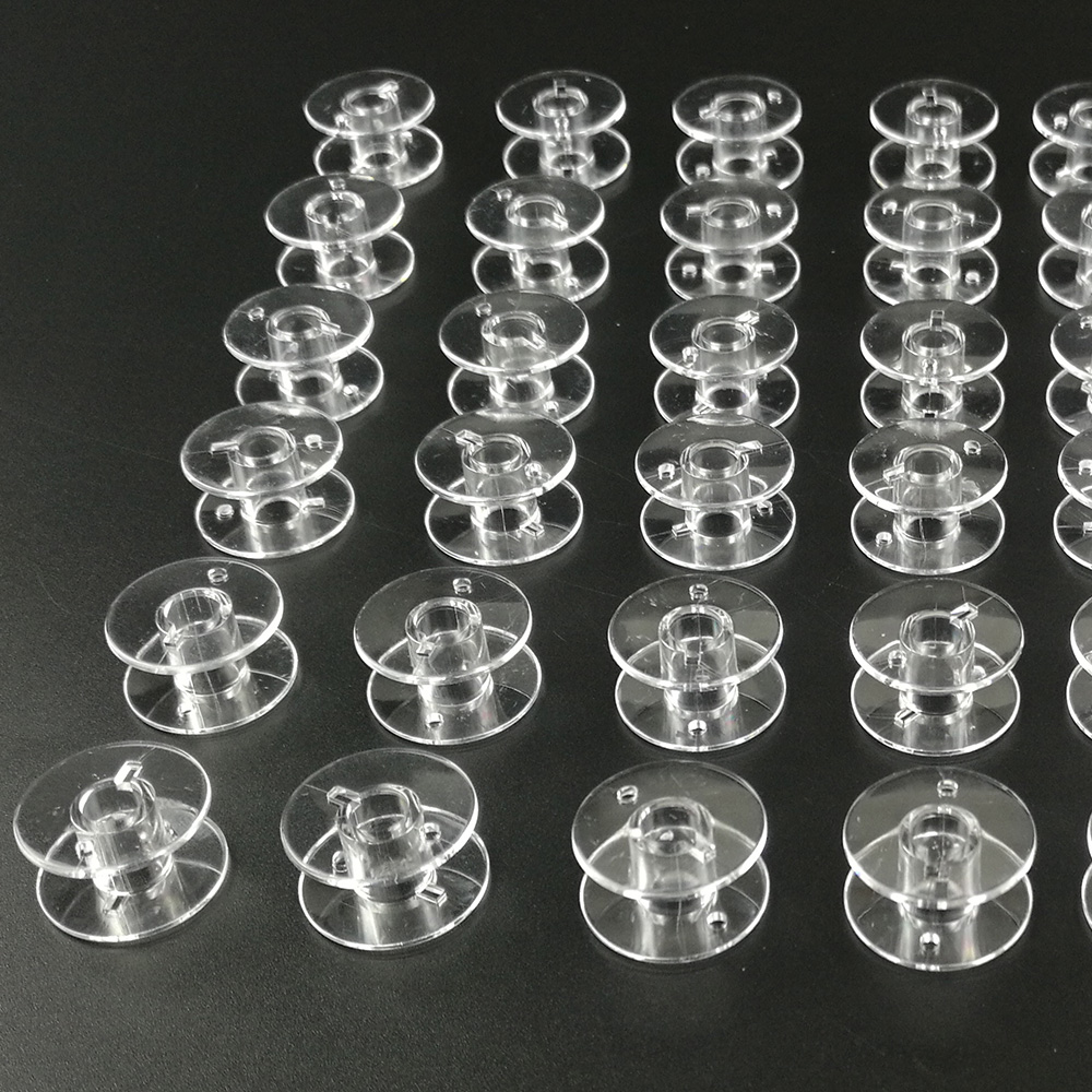 Thread Bobbins Empty - Bobines de fil vides en plastique,