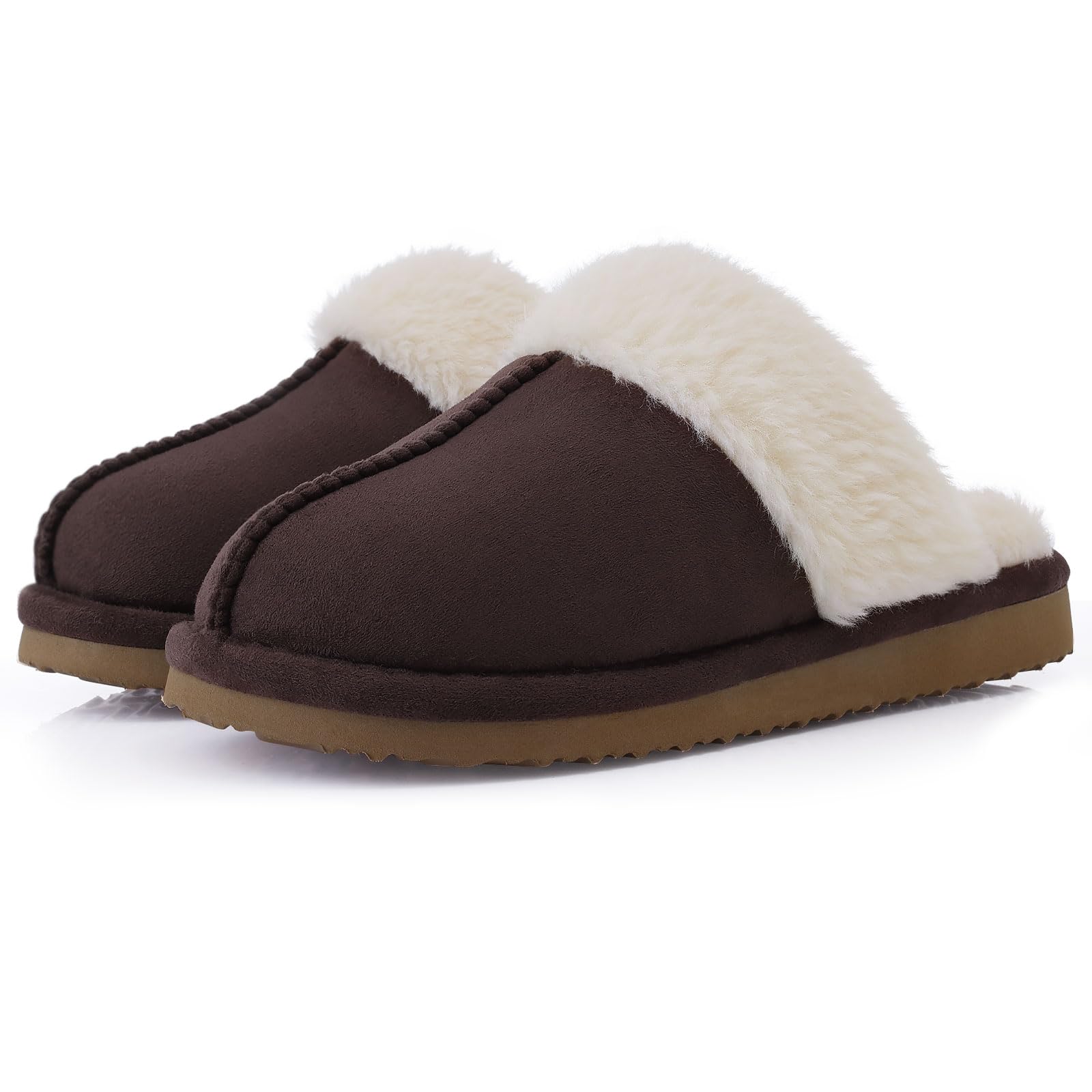 Sewing Cotton - Litfun hiver flou chaussons pour femmes