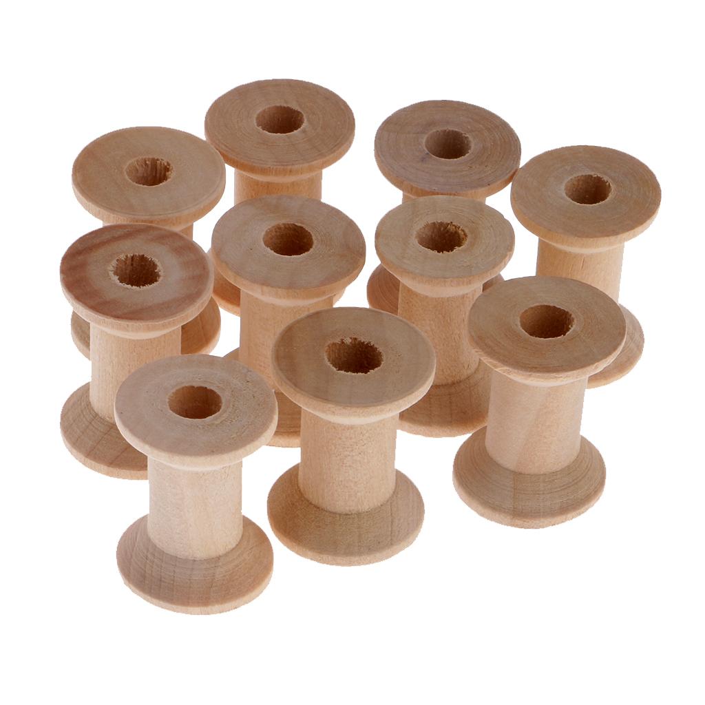 Thread Bobbins Empty - Bobines en bois vides pour fil,