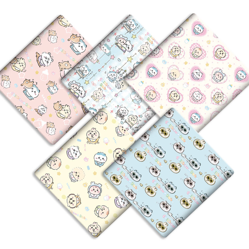 Sewing In Textile - Tissu en coton à motifs de
