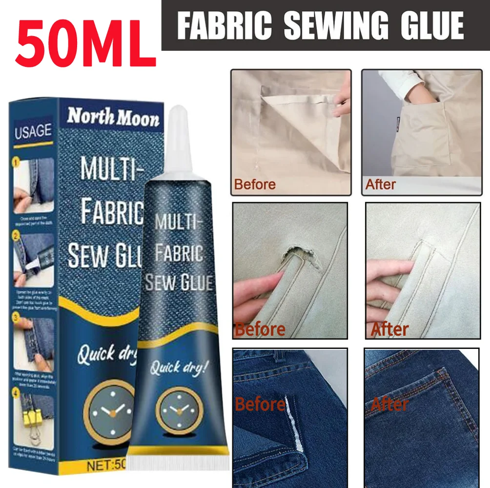 Sewing Technology - Colle à séchage rapide pour tissu,