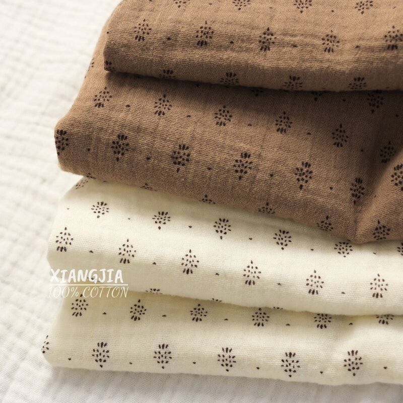 Vintage Sewing Textile - Tissu textile vintage en coton à