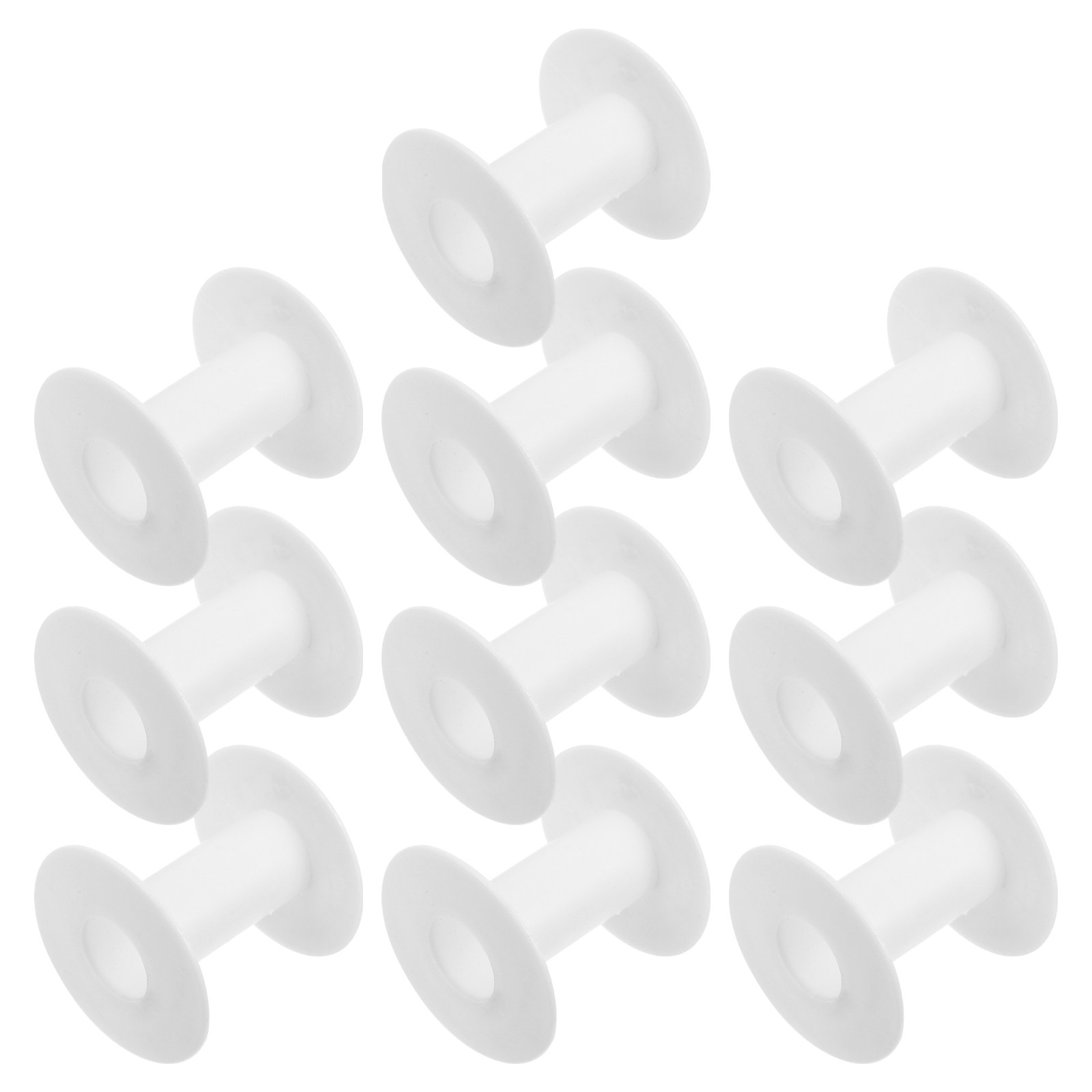 Thread Bobbins Empty - Bobines vides en plastique compactes en