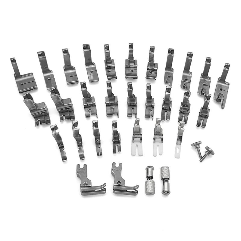 Textile Sewing Machines - A84E-31 PCS Ensemble de pieds presseurs