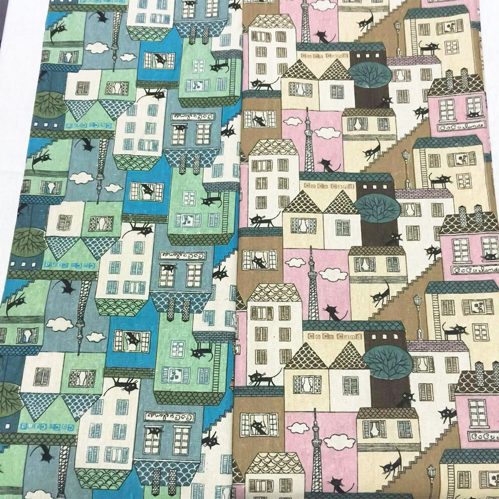 Vintage Sewing Textile - Peinture patchwork vintage de la série