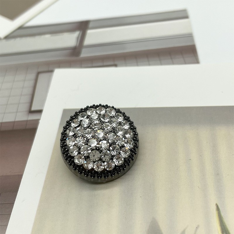 Luxcy métal strass bouton 10 p - Button Hole Cutter avis et prix