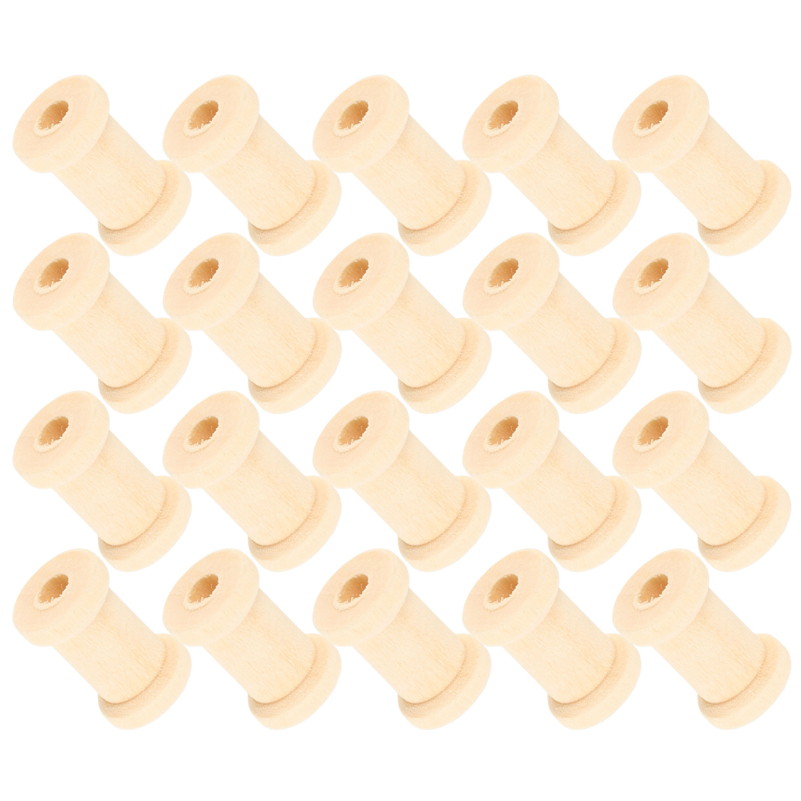100 bobines de fil en bois 0,7 - Thread Bobbins Empty avis et prix