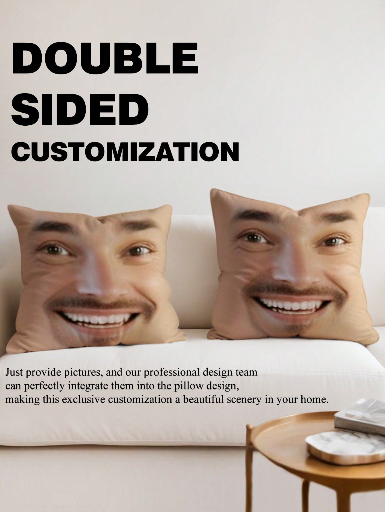 1 oreiller carré personnalisé  - Sewing Custom avis et prix