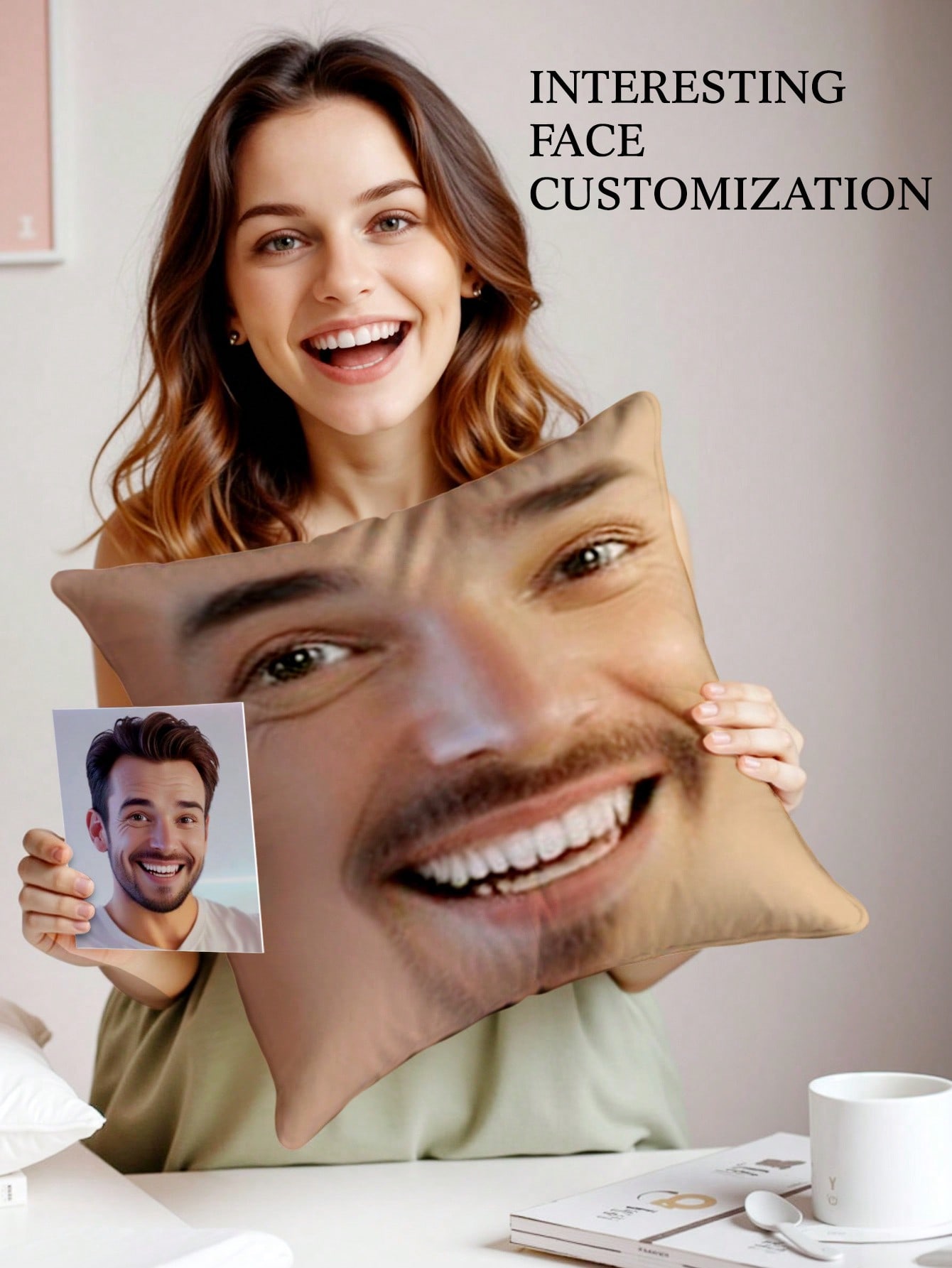 1 oreiller carré personnalisé  - Sewing Custom avis et prix