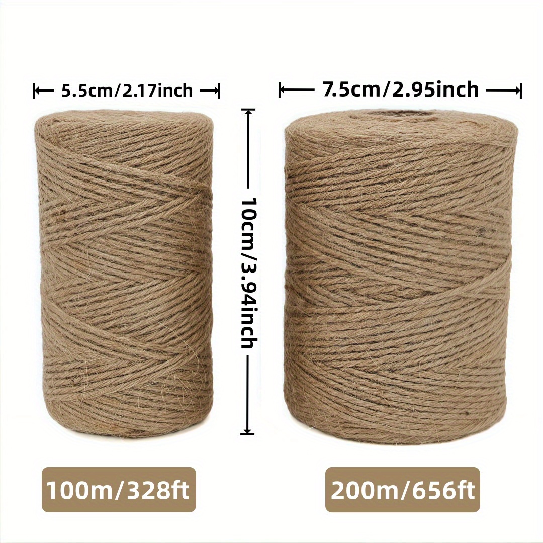 Cordon en jute naturel 2/3/4 m - Vintage Sewing Textile avis et prix