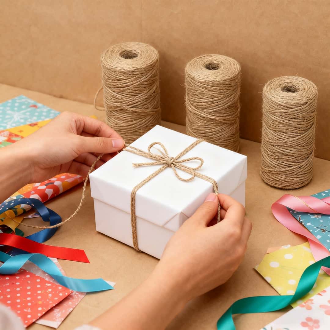 Cordon en jute naturel 2/3/4 m - Vintage Sewing Textile avis et prix