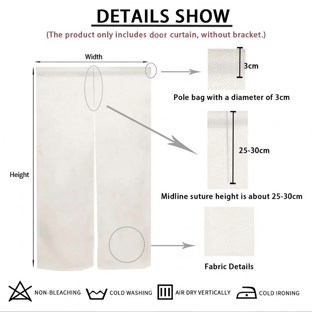 Rideau de porte personnalisé V - Sewing Custom avis et prix