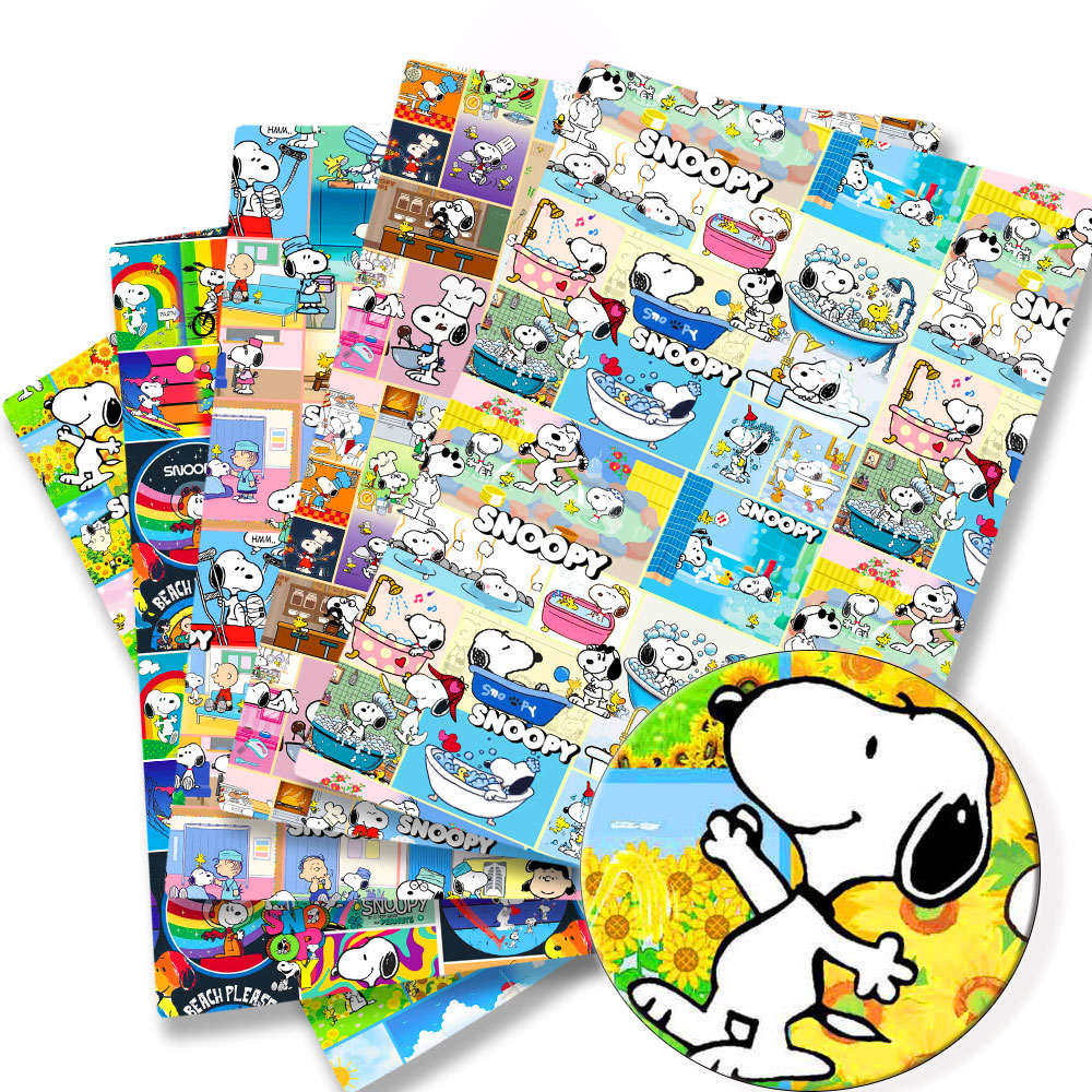 Tissu TAKARA TOMY Snoopy 140x5 - Sewing In Textile avis et prix