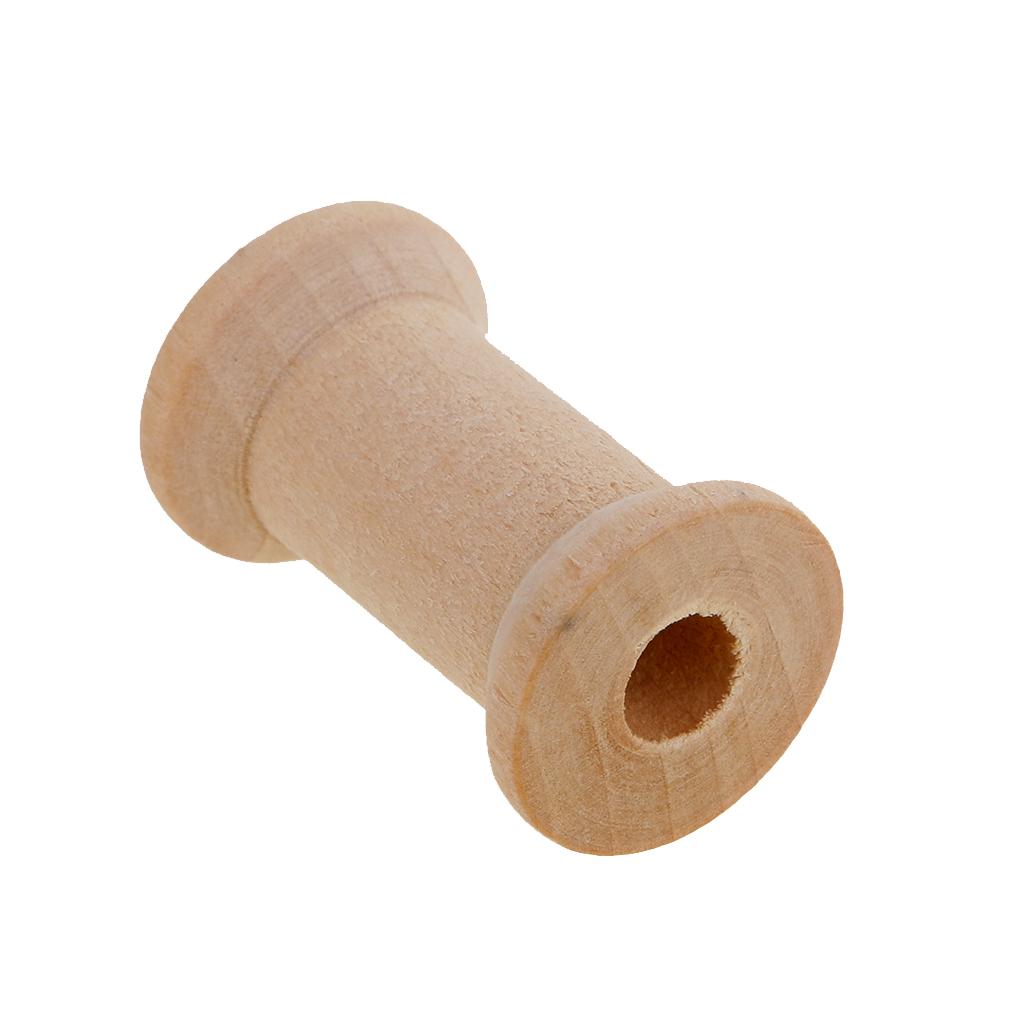 Ensemble de 20 bobines en bois - Thread Bobbins Empty avis et prix