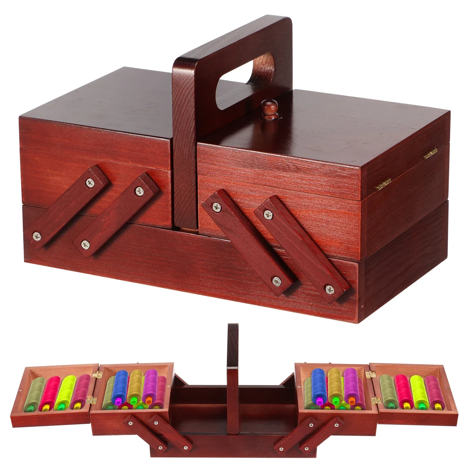 Boîte à fil à coudre extensibl - Thread Bobbins Empty avis et prix