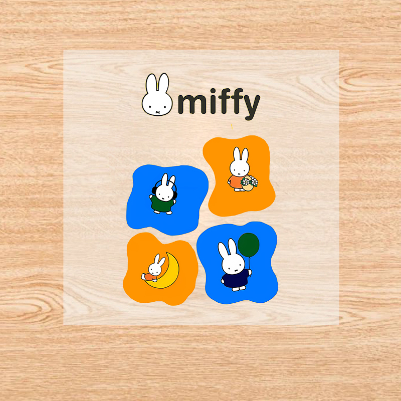 Patchs thermocollants Miffy mi - Iron On Patch avis et prix